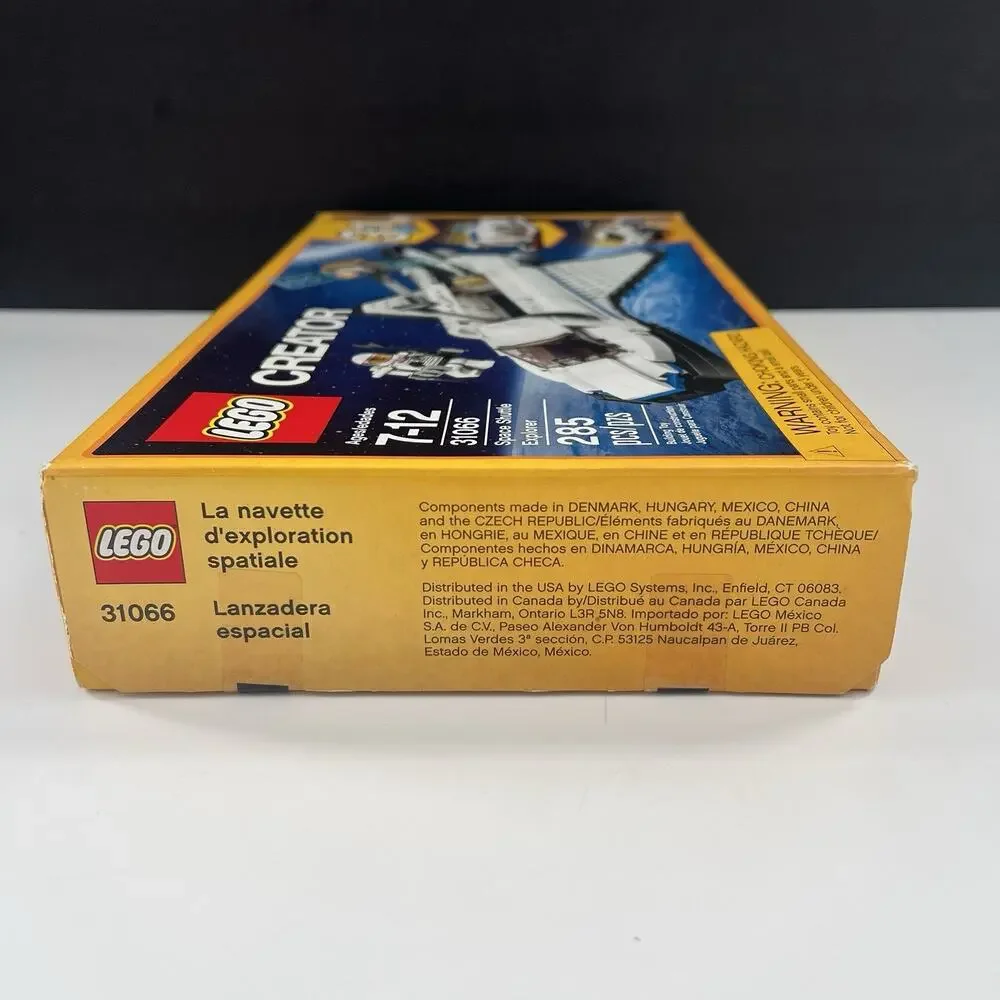 New Sealed 31066 Space Shuttle Explorer Creator 3 in 1 Rover Toy Building Set
